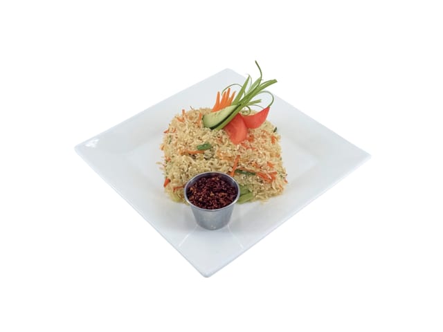 Vege Fried Rice.
